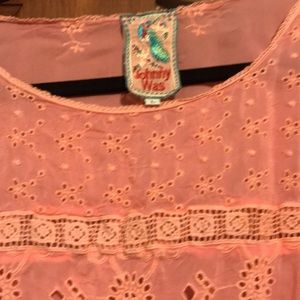 Stunning Johnny Was tunic